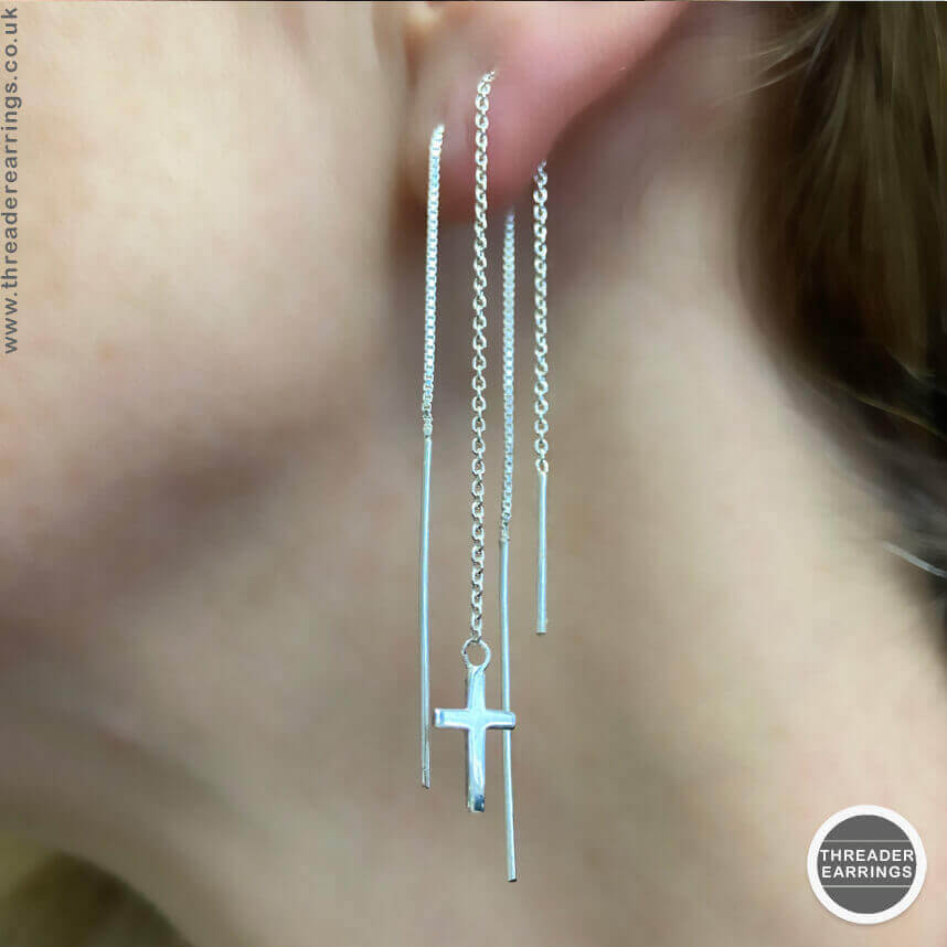 Using two pairs of threaders