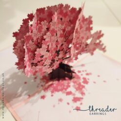 Pop up cherry blossom card