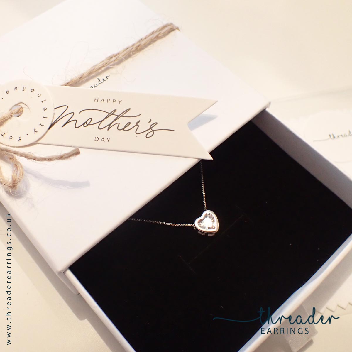 Smart white gift box