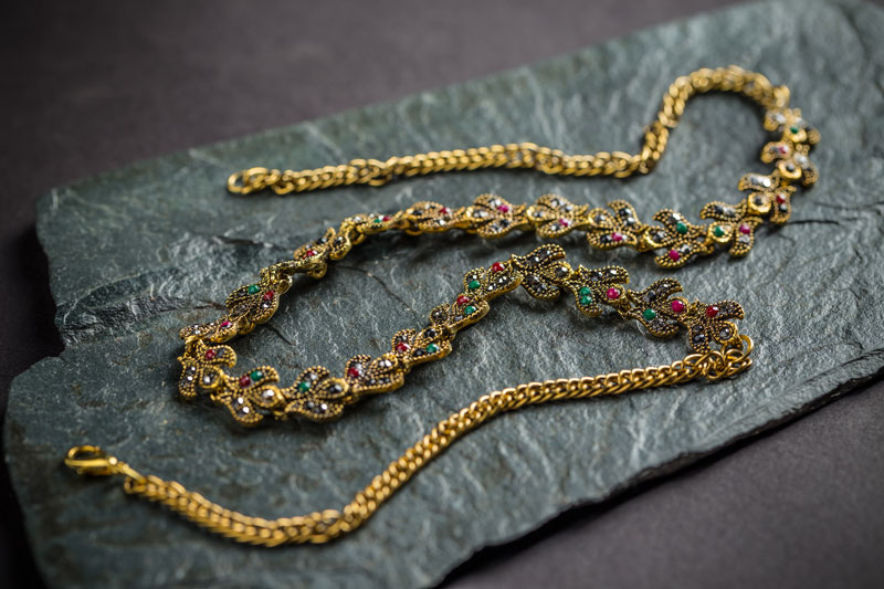 Intricate jewellery